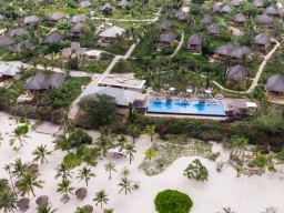 ZURI ZANZIBAR - Hotel view from above.