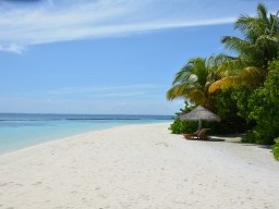 Beach area - The wide beach area around the island is really beautiful.