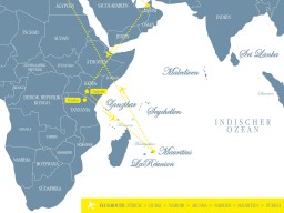 Bush & Beach adventure travels - Dubai, Nairobi, Arusha & Mauritius