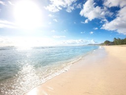 Plage des Brisants - Schöner Strandabschnitt nordlich des Hotels.