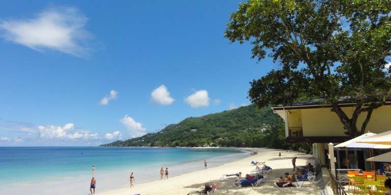 Beau Vallon Beach - Enjoying the beach life