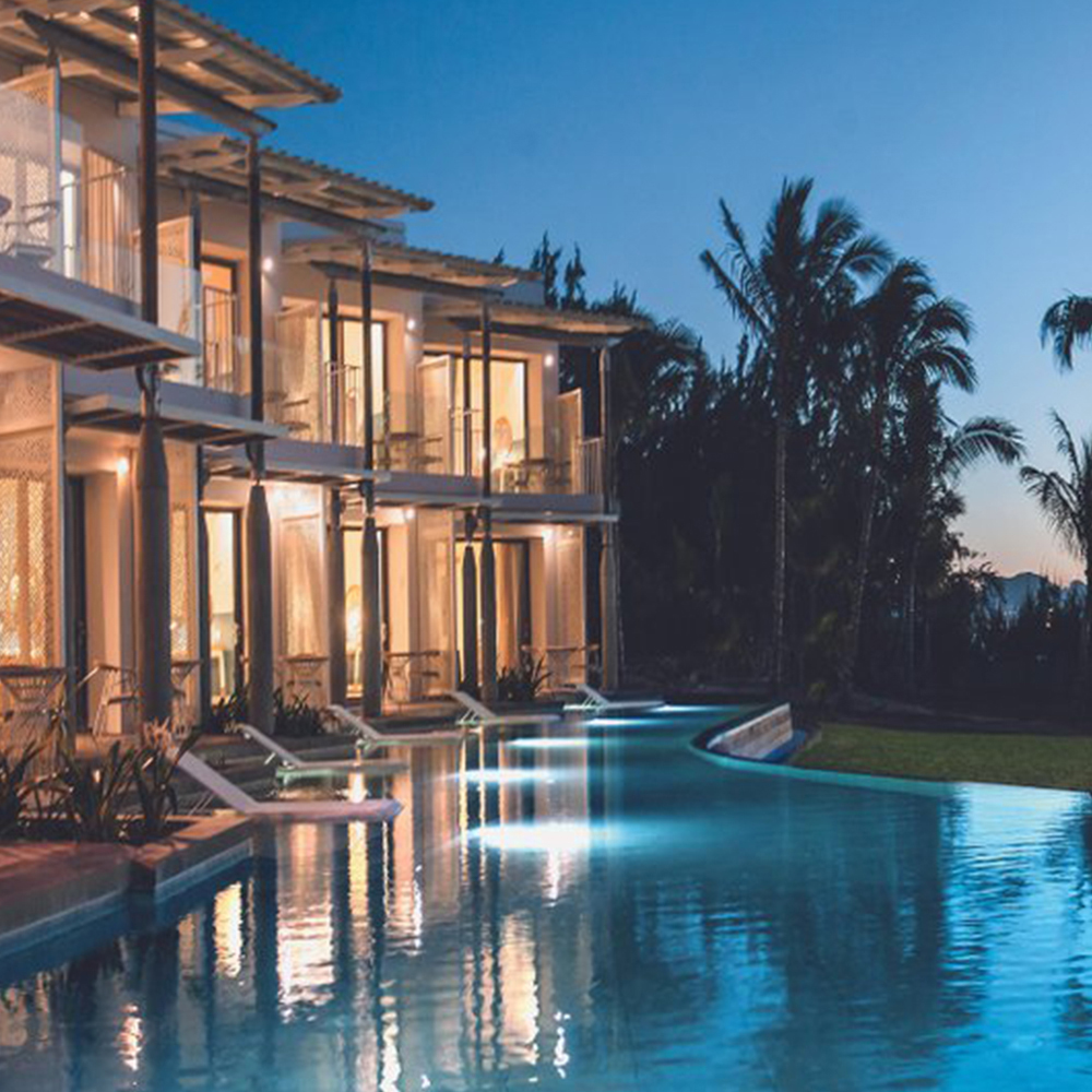 poolside